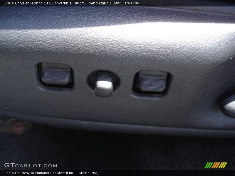 Bright Silver Metallic / Dark Slate Gray 2004 Chrysler Sebring GTC Convertible