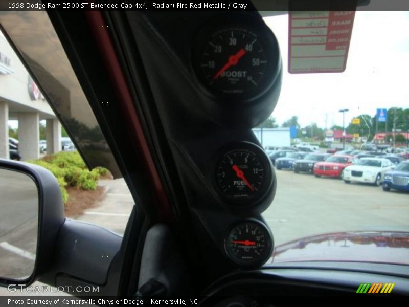 Radiant Fire Red Metallic / Gray 1998 Dodge Ram 2500 ST Extended Cab 4x4