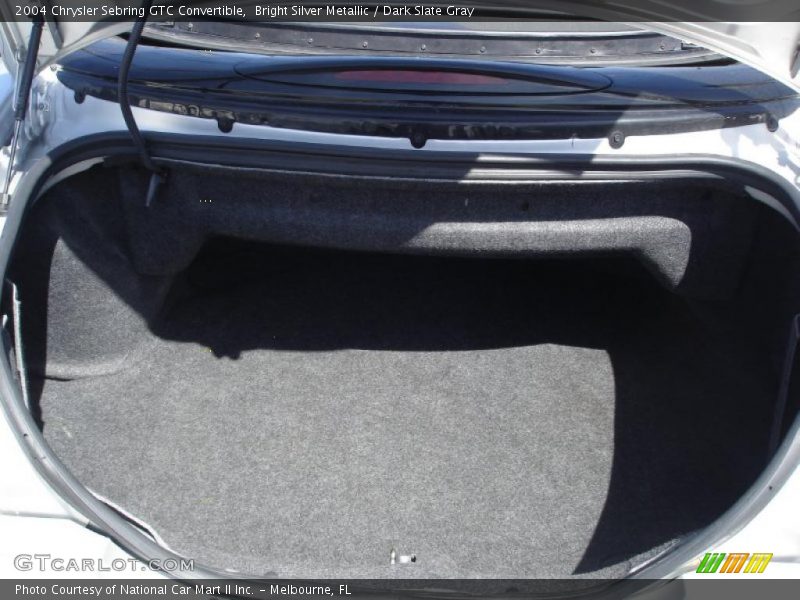 Bright Silver Metallic / Dark Slate Gray 2004 Chrysler Sebring GTC Convertible
