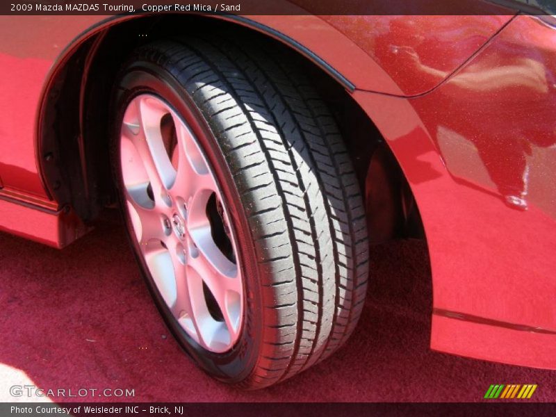 Copper Red Mica / Sand 2009 Mazda MAZDA5 Touring