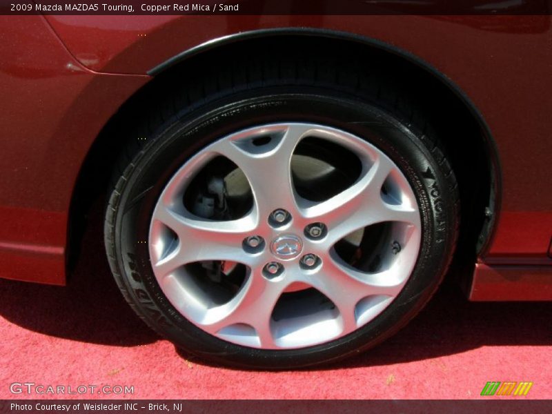 Copper Red Mica / Sand 2009 Mazda MAZDA5 Touring