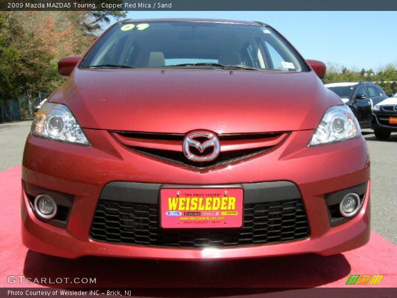Copper Red Mica / Sand 2009 Mazda MAZDA5 Touring