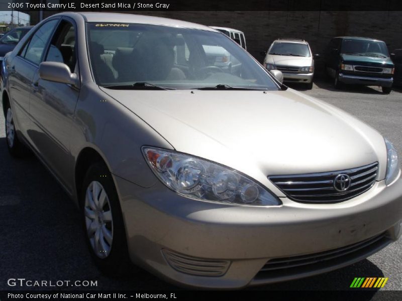 Desert Sand Mica / Stone Gray 2006 Toyota Camry LE