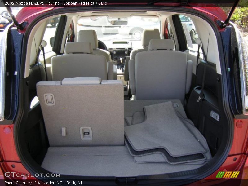 Copper Red Mica / Sand 2009 Mazda MAZDA5 Touring
