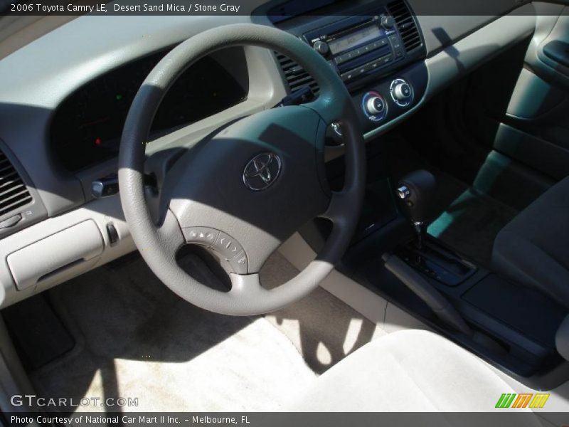 Desert Sand Mica / Stone Gray 2006 Toyota Camry LE