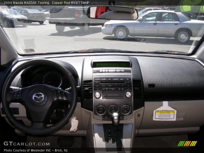 Copper Red Mica / Sand 2009 Mazda MAZDA5 Touring