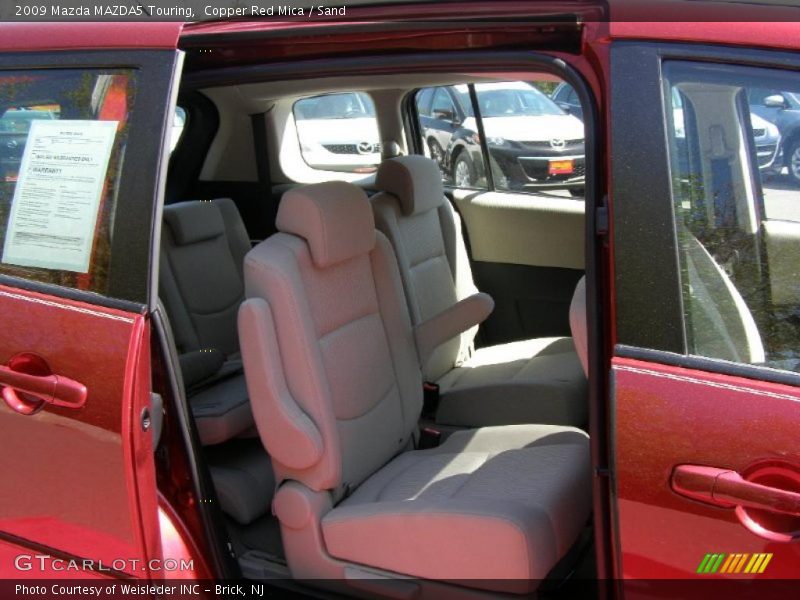 Copper Red Mica / Sand 2009 Mazda MAZDA5 Touring