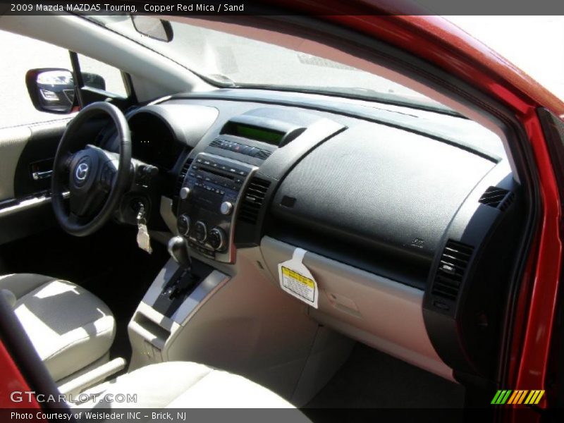 Copper Red Mica / Sand 2009 Mazda MAZDA5 Touring