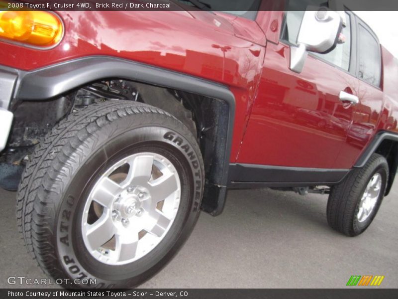 Brick Red / Dark Charcoal 2008 Toyota FJ Cruiser 4WD