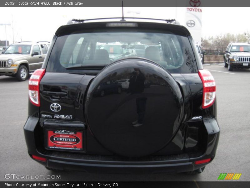 Black / Ash Gray 2009 Toyota RAV4 4WD