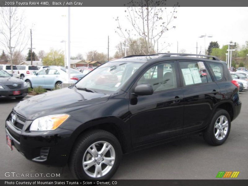 Black / Ash Gray 2009 Toyota RAV4 4WD