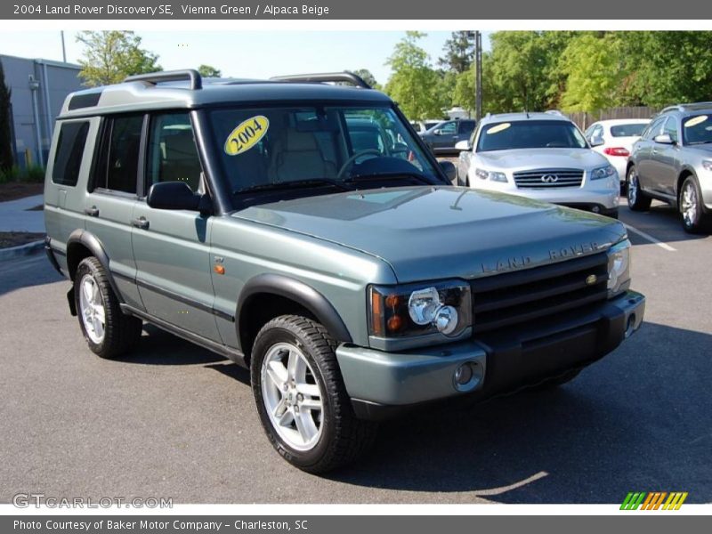Vienna Green / Alpaca Beige 2004 Land Rover Discovery SE