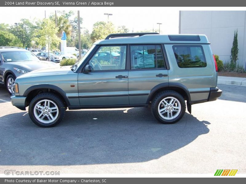 Vienna Green / Alpaca Beige 2004 Land Rover Discovery SE