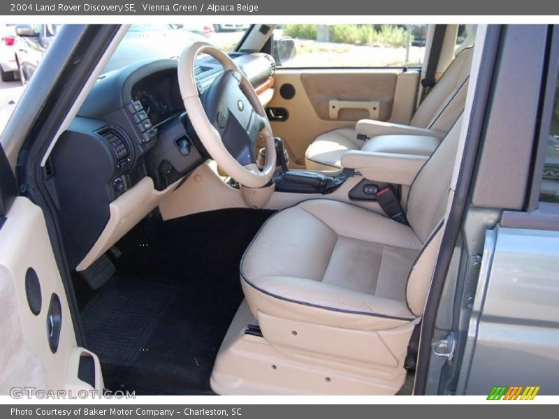 Vienna Green / Alpaca Beige 2004 Land Rover Discovery SE