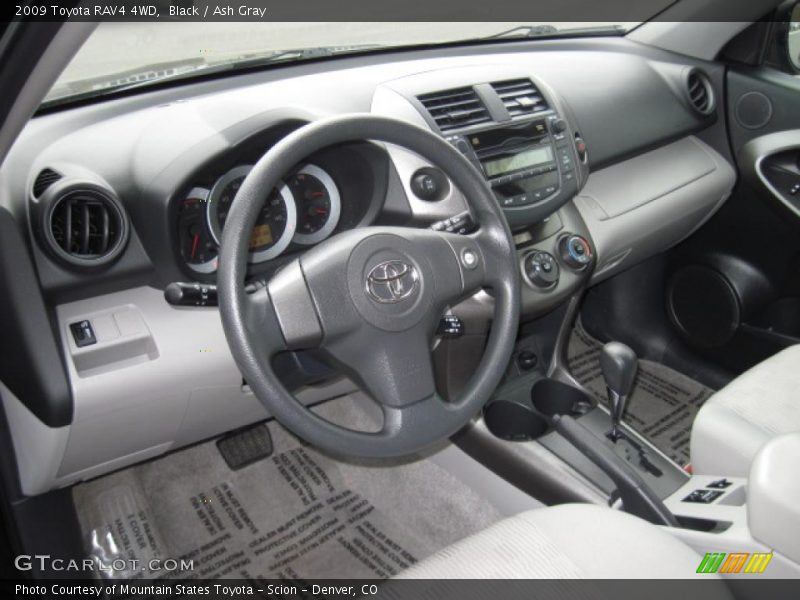 Black / Ash Gray 2009 Toyota RAV4 4WD