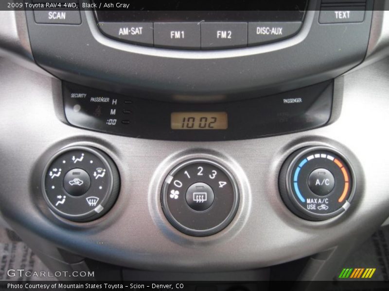 Black / Ash Gray 2009 Toyota RAV4 4WD