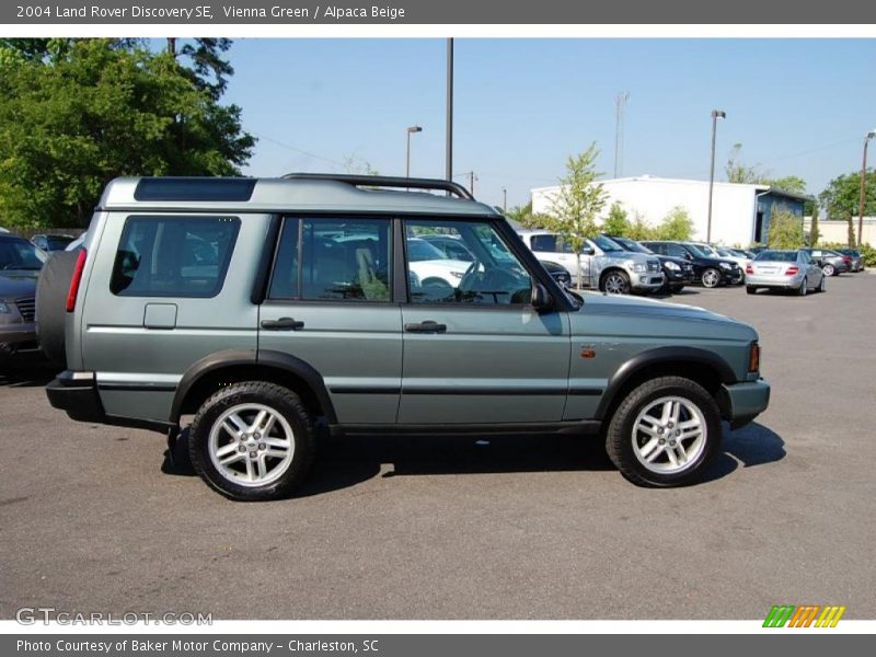 Vienna Green / Alpaca Beige 2004 Land Rover Discovery SE