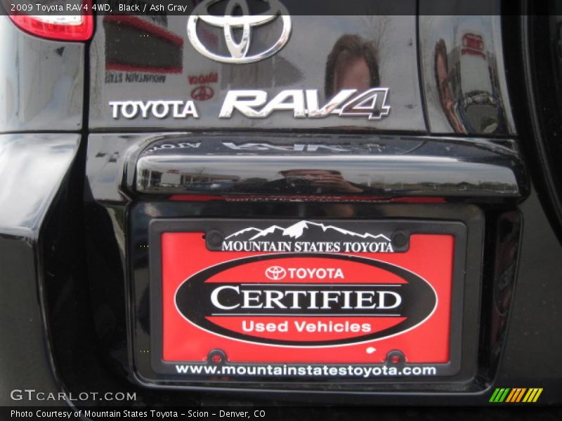 Black / Ash Gray 2009 Toyota RAV4 4WD