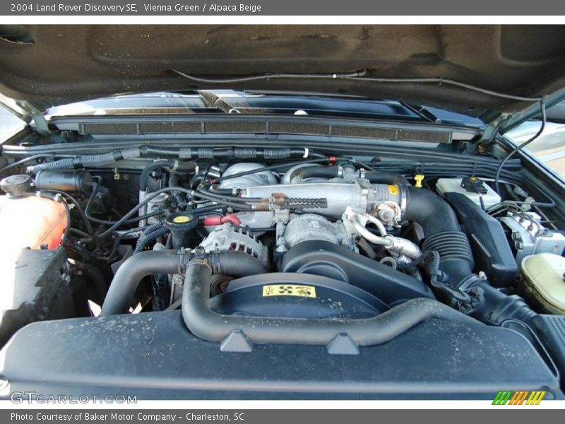 Vienna Green / Alpaca Beige 2004 Land Rover Discovery SE