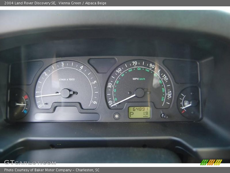 Vienna Green / Alpaca Beige 2004 Land Rover Discovery SE