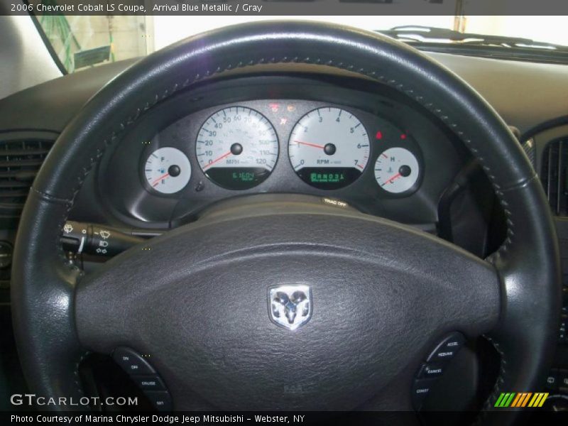 Arrival Blue Metallic / Gray 2006 Chevrolet Cobalt LS Coupe