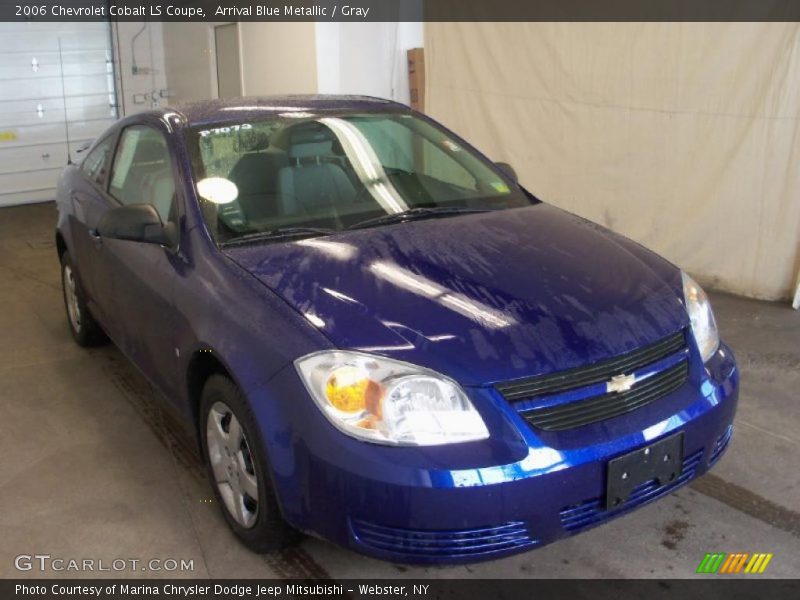 Arrival Blue Metallic / Gray 2006 Chevrolet Cobalt LS Coupe