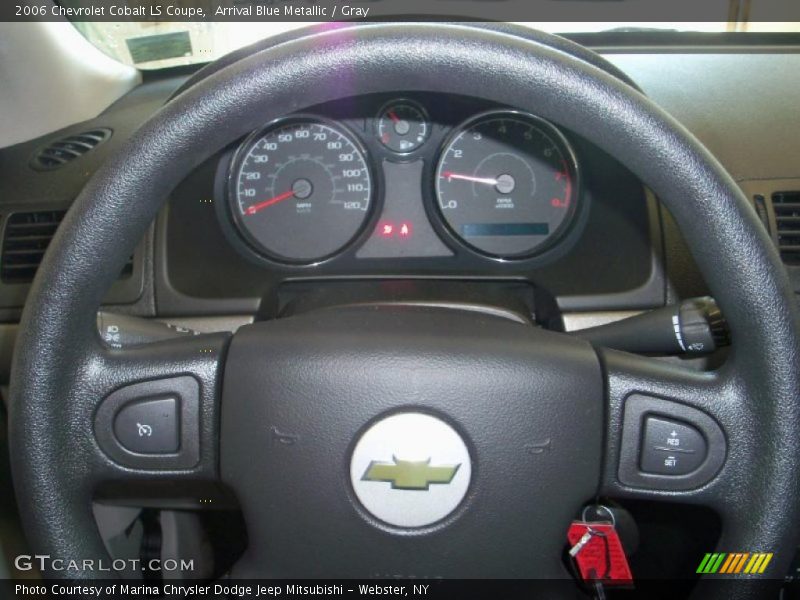 Arrival Blue Metallic / Gray 2006 Chevrolet Cobalt LS Coupe