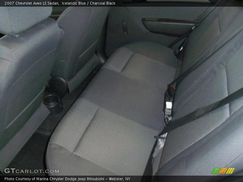 Icelandic Blue / Charcoal Black 2007 Chevrolet Aveo LS Sedan