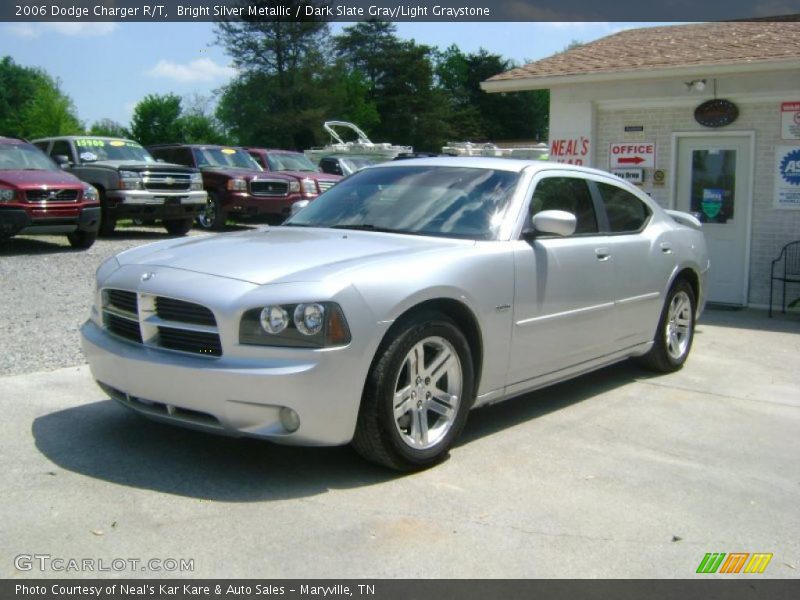 Bright Silver Metallic / Dark Slate Gray/Light Graystone 2006 Dodge Charger R/T