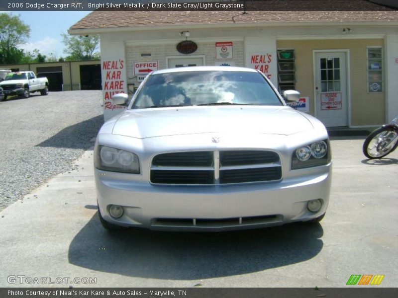 Bright Silver Metallic / Dark Slate Gray/Light Graystone 2006 Dodge Charger R/T