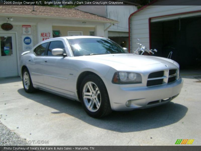 Bright Silver Metallic / Dark Slate Gray/Light Graystone 2006 Dodge Charger R/T