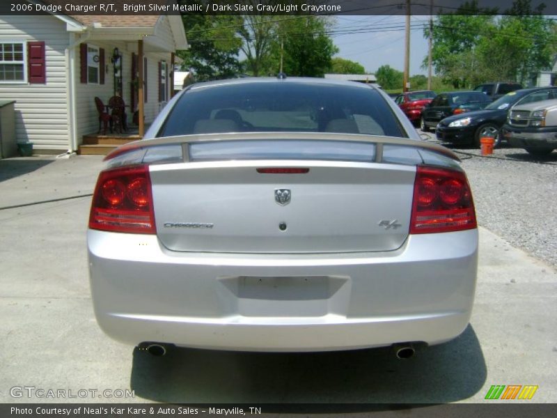 Bright Silver Metallic / Dark Slate Gray/Light Graystone 2006 Dodge Charger R/T