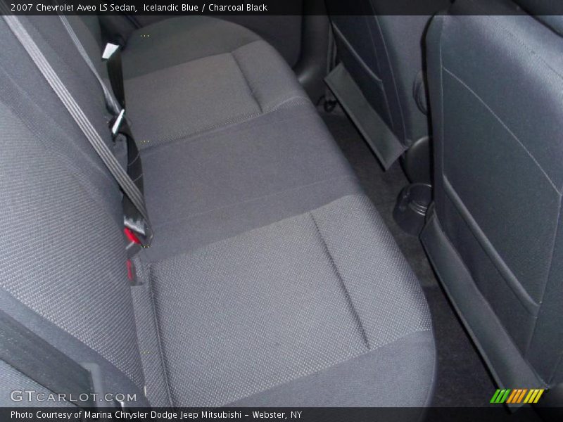 Icelandic Blue / Charcoal Black 2007 Chevrolet Aveo LS Sedan