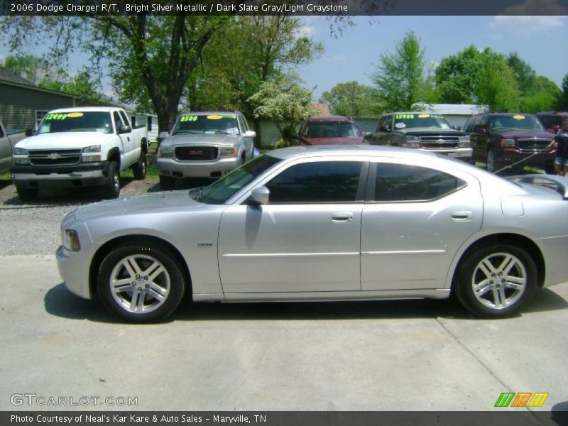 Bright Silver Metallic / Dark Slate Gray/Light Graystone 2006 Dodge Charger R/T