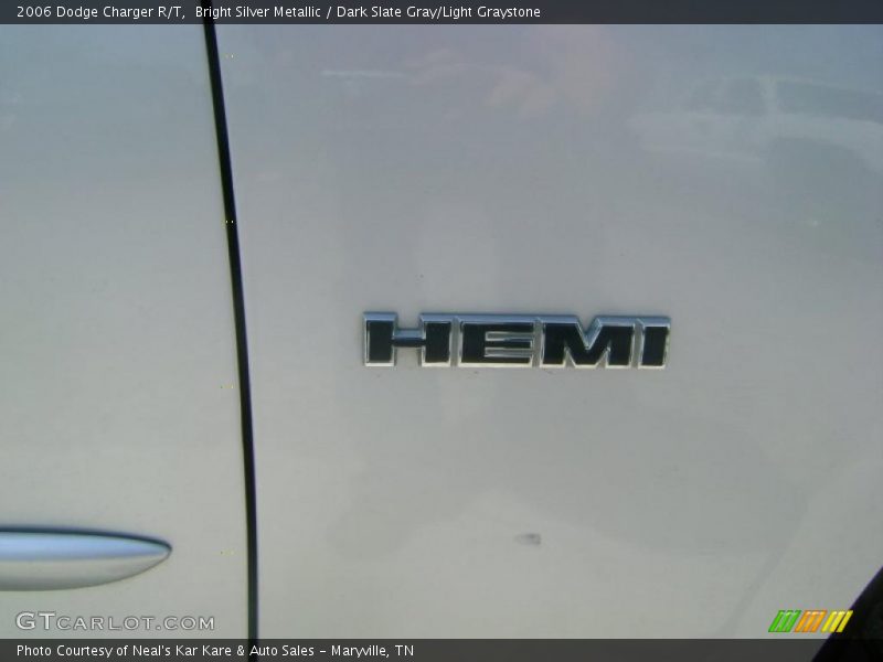 Bright Silver Metallic / Dark Slate Gray/Light Graystone 2006 Dodge Charger R/T