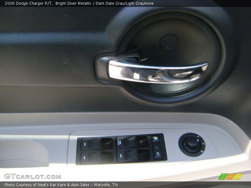 Bright Silver Metallic / Dark Slate Gray/Light Graystone 2006 Dodge Charger R/T