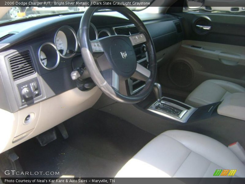 Bright Silver Metallic / Dark Slate Gray/Light Graystone 2006 Dodge Charger R/T