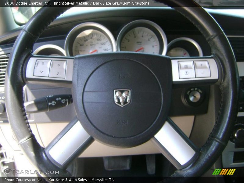 Bright Silver Metallic / Dark Slate Gray/Light Graystone 2006 Dodge Charger R/T