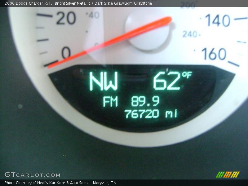 Bright Silver Metallic / Dark Slate Gray/Light Graystone 2006 Dodge Charger R/T