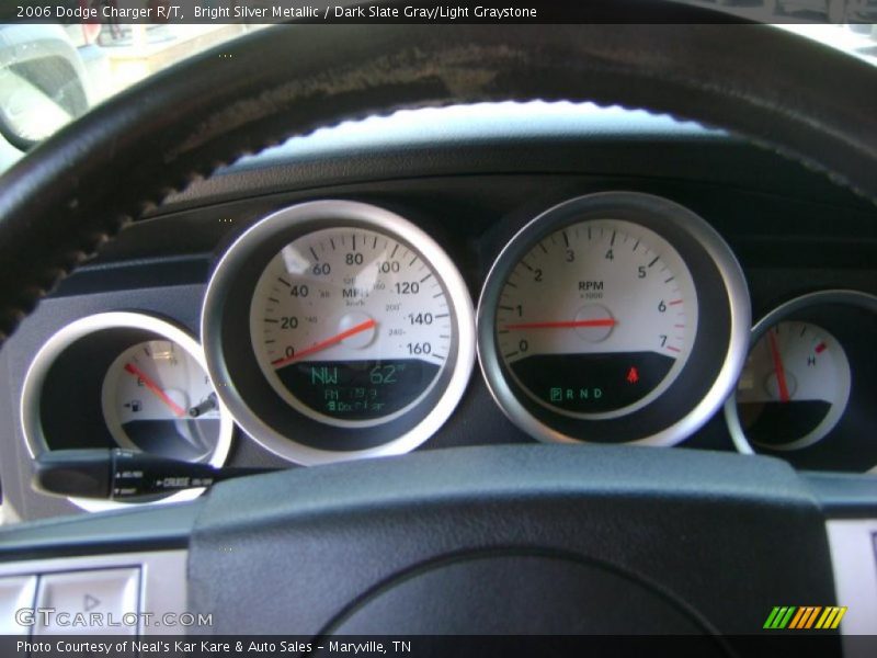 Bright Silver Metallic / Dark Slate Gray/Light Graystone 2006 Dodge Charger R/T