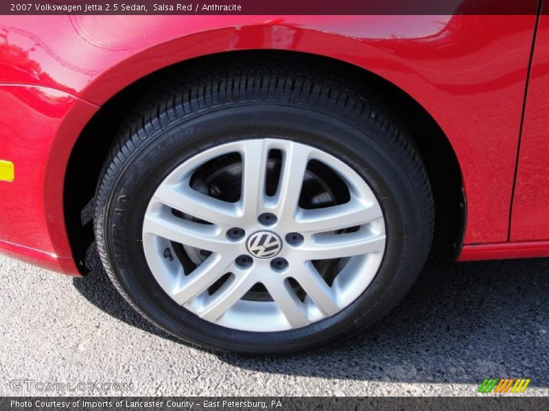 Salsa Red / Anthracite 2007 Volkswagen Jetta 2.5 Sedan
