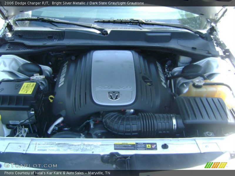 Bright Silver Metallic / Dark Slate Gray/Light Graystone 2006 Dodge Charger R/T
