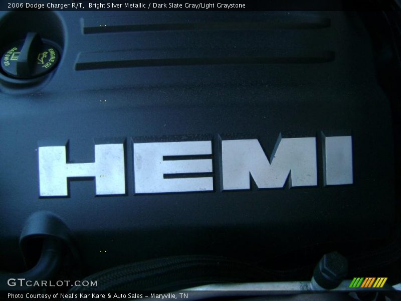 Bright Silver Metallic / Dark Slate Gray/Light Graystone 2006 Dodge Charger R/T