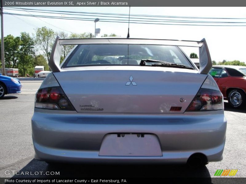 Apex Silver / Black Alcantara 2006 Mitsubishi Lancer Evolution IX SE
