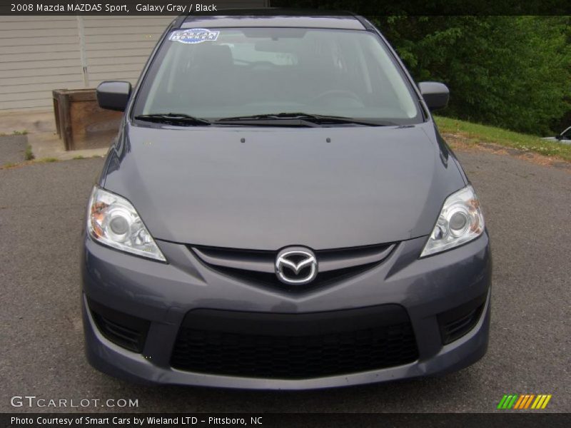 Galaxy Gray / Black 2008 Mazda MAZDA5 Sport