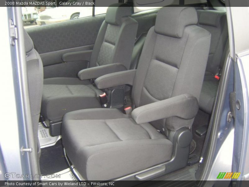 Galaxy Gray / Black 2008 Mazda MAZDA5 Sport