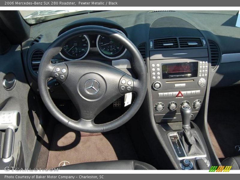 Pewter Metallic / Black 2006 Mercedes-Benz SLK 280 Roadster