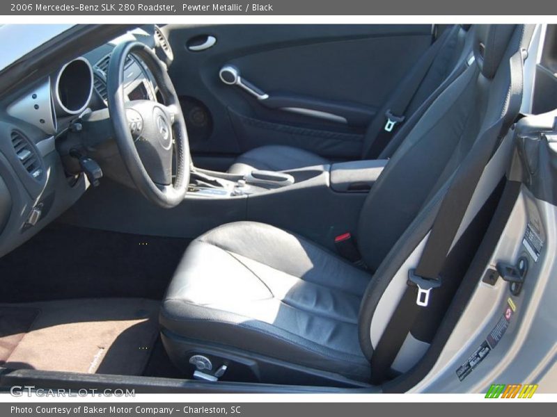 Pewter Metallic / Black 2006 Mercedes-Benz SLK 280 Roadster