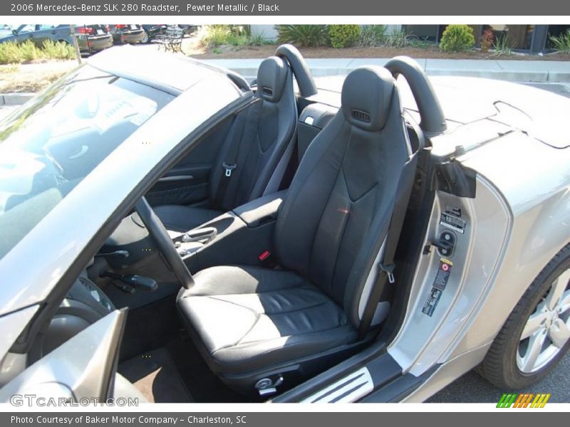 Pewter Metallic / Black 2006 Mercedes-Benz SLK 280 Roadster