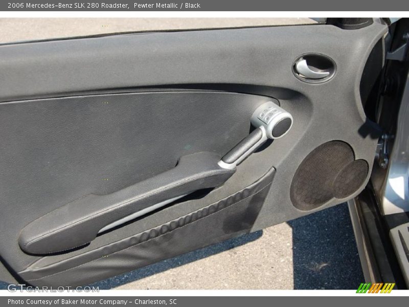 Pewter Metallic / Black 2006 Mercedes-Benz SLK 280 Roadster